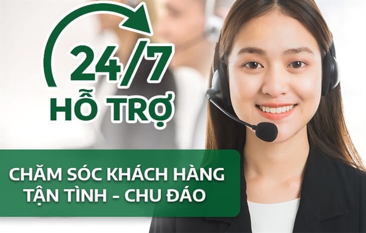 Tổng đài chăm sóc khách hàng 24/7