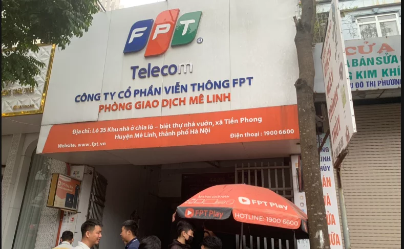 Văn phòng giao dịch FPT ở Mê Linh